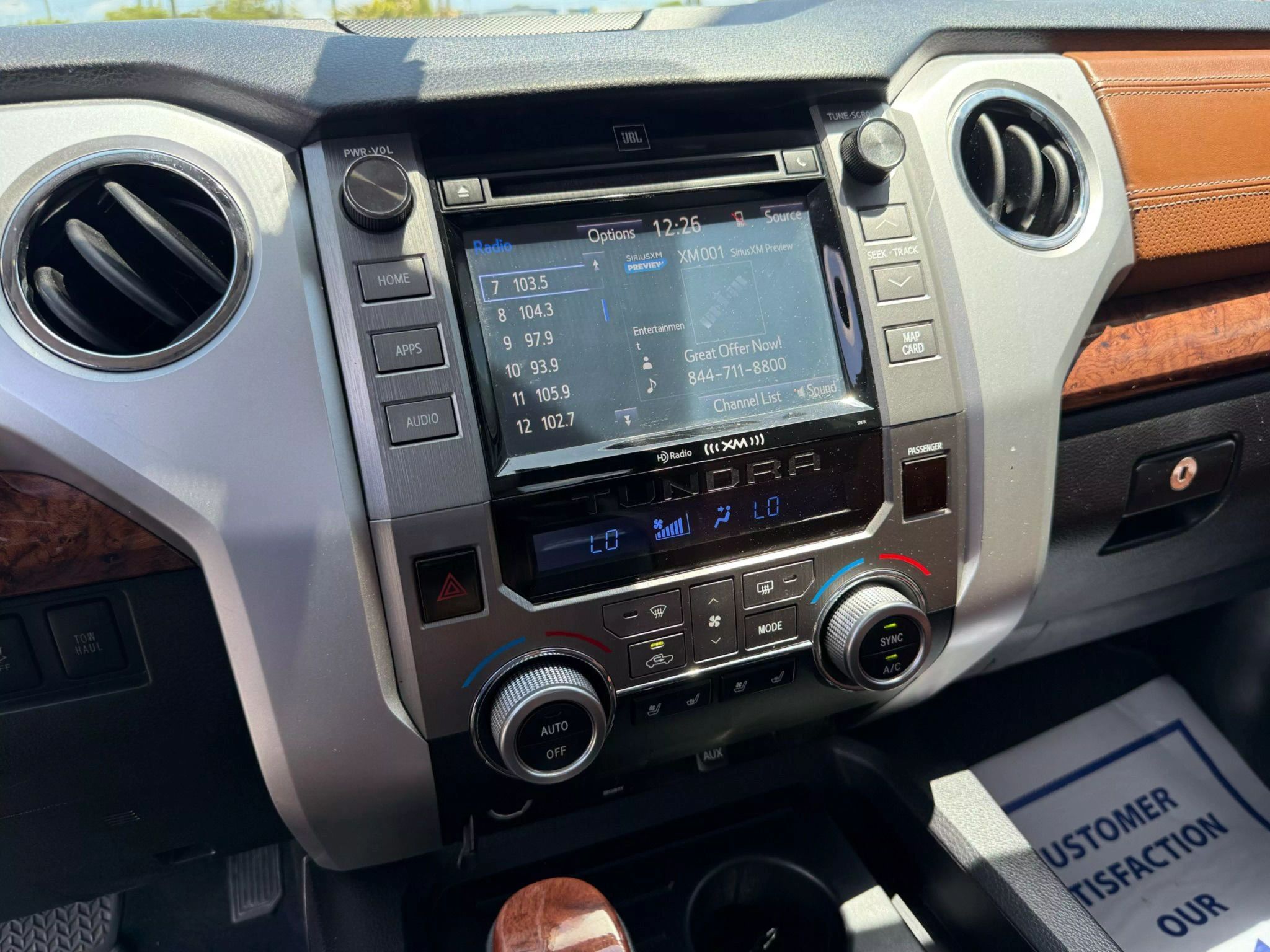 2015 Toyota Tundra CrewMax 1794 Edition Pickup 4D 5 1/2 ft